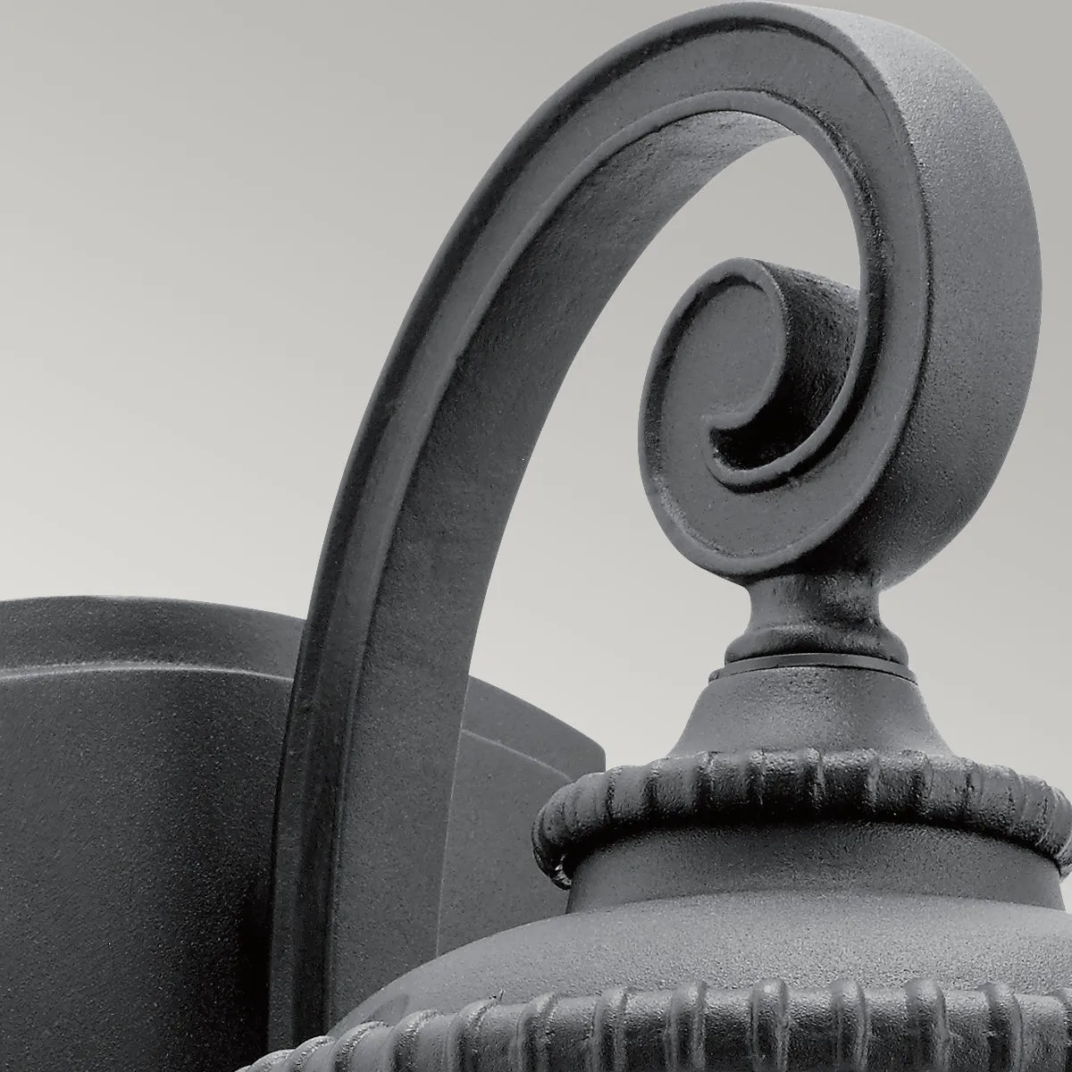 Admirals Cove Small/Medium/Large Wall Lantern - Textured Black Finish