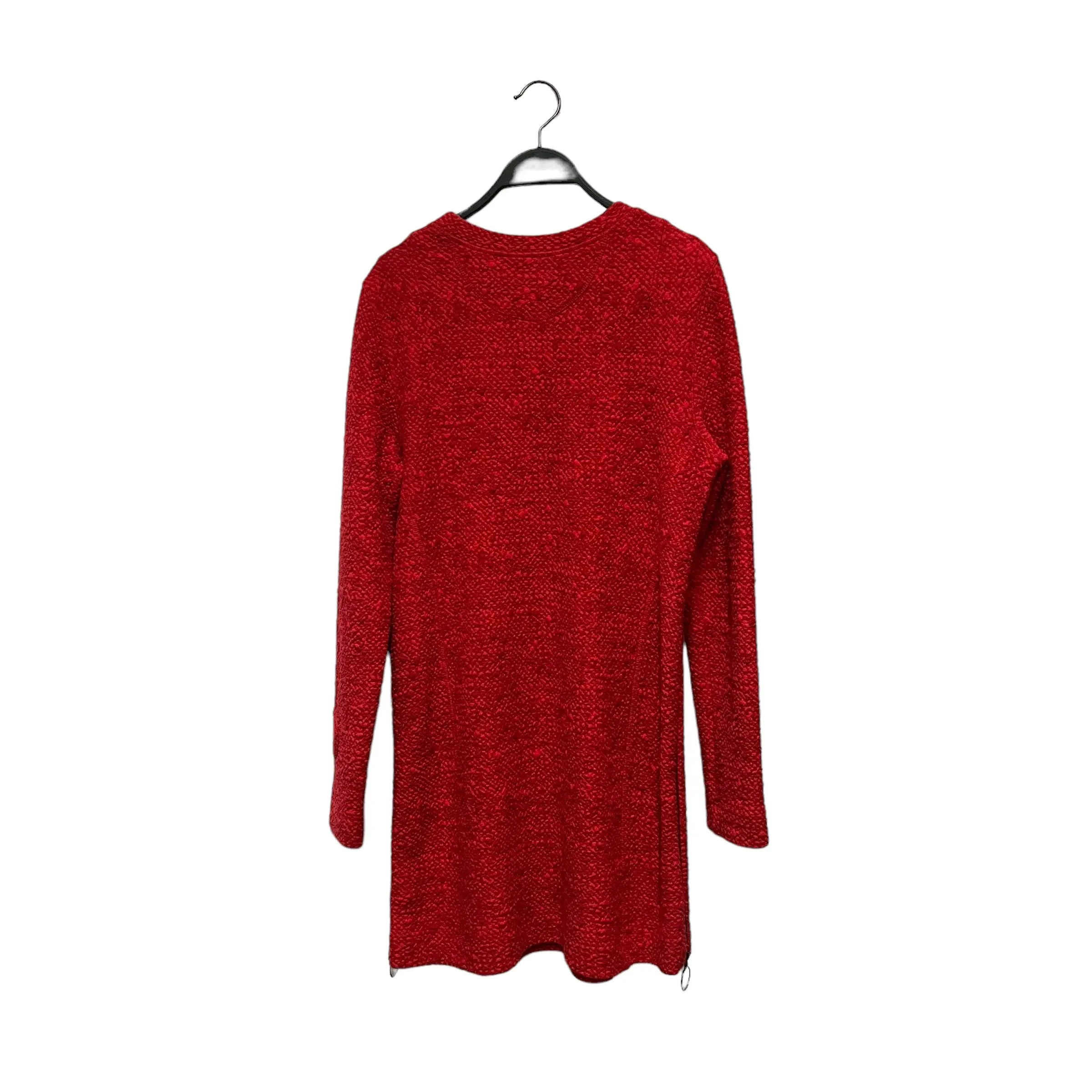 AKRIS/LS Dress/10/Cotton/RED/